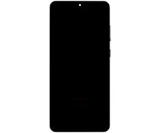 Dėklas For_Samsung LCD display + Touch Unit + Front Cover for Samsung G988 Galaxy S20 Ultra Cosmic Juodas