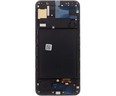 For_Samsung LCD display + Touch Unit + Front Cover for Samsung A505 Galaxy A50 Juodas TFT