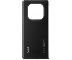 Dėklas For_Xiaomi Xiaomi Redmi Note 14 Pro 4G baterijos dangtelis, juodas
