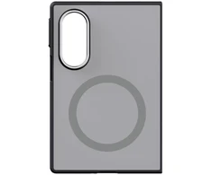GP-FPF971HID Samsung Mirror Magnet dėklas Galaxy Z Fold 8 sidabro spalvos