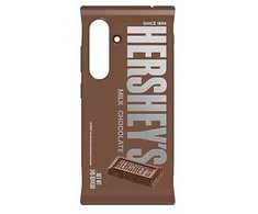 Dėklas Samsung Hershey`s Milk Chocolate Snack skirtas Galaxy S25 rudos spalvos