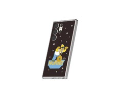 GP-TOS918SBB Simpsonų galinio dangtelio dekoracija, skirta Samsung Galaxy S23 Ultra juodos spalvos dėžutei