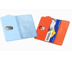 Dėklas GP-TOU026HIA Samsung Magnet Card Wallet Ice Mėlyna