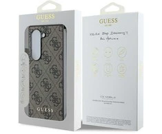 Guess 4G Charm Samsung Galaxy Z Fold6 dėklas telefonui rudos spalvos