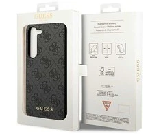 Guess 4G Charms Collection Samsung Galaxy A35 - dėklas telefonui juodos spalvos