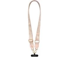 Guess Crossbody Strap PU 4G Metal Logo Rožinė
