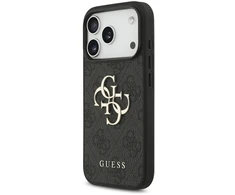 Dėklas Guess 4G Big Logo Case for iPhone 17 Pro / 18 Pro - Juodas