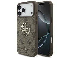 Dėklas Guess 4G Big Logo skirtas iPhone 18 Pro / iPhone 17 Pro Max ruda