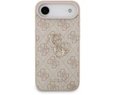 Dėklas Guess 4G Big Logo skirtas Apple iPhone 17 Air rožinės spalvos