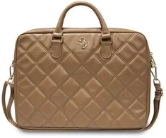 Nešiojamo kompiuterio krepšys 16" Guess Quilted 4G (GUCB15ZPSQSSGW) rudos spalvos