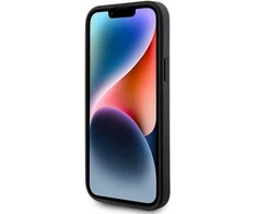 Dėklas GUESS GUHMP15MPSAHMCK IPHONE 15 PLUS / 14 PLUS 6.7 "Juodas / Juodas HARDCASE SAFFIANO MAGSAFE