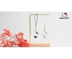 Hello Kitty pakabukas HKCPMKK juodos spalvos Charm Kitty Cute
