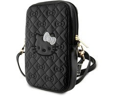 Hello Kitty krepšys Quilted Bows Strap (HKPBPEKHBPK) juodos spalvos