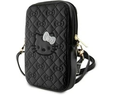 Hello Kitty krepšys Quilted Bows Strap (HKPBPEKHBPK) juodos spalvos