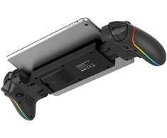„iPega 9122“ belaidis tempimo RGB žaidimų pultas, skirtas „Android“ / „iOS“ / „PS3“ / „PS4“ / „PC“, juodas