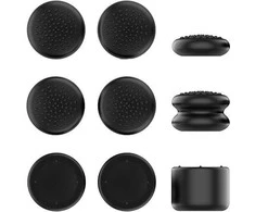 iPega SW2026B Thumb Grips JoyCon Controller for Nintendo Switch 2 6pcs juodos spalvos