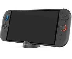 iPega SW2041 Mini Charger Dock for Switch Lite/Nintendo Switch/Nintendo Switch 2 juodos spalvos/raudonos spalvos