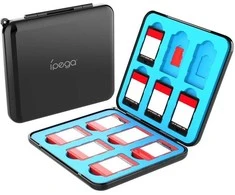 iPega SW2108 Case for Game Cards Juodas
