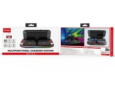 iPega SW2210 Multifunctional Charging RGB Stand for Nintendo Switch 2 juodos spalvos