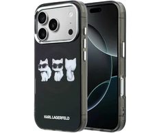 Karl Lagerfeld IML Choupette Trio Watercolor MagSafe dėklas skirtas Apple iPhone 17 Pro Max