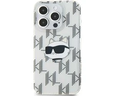 Apple iPhone 15 Pro Max Karl Lagerfeld dėklas IML Choupette MagSafe (KLHCP15XHKLPCHT) skaidrus