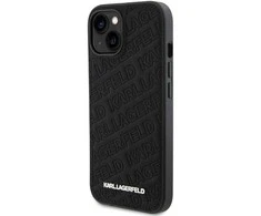 Karl Lagerfeld Quilted K Pattern Apple iPhone 15 - dėklas telefonui juodos spalvos