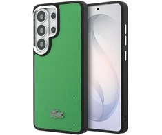 Lacoste Petit Pique Metal Logo Magnetic dėklas skirtas Samsung Galaxy S26 Ultra Estragon Žalias