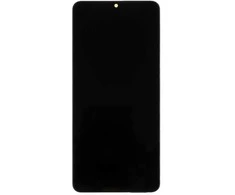 Dėklas LCD display + Touch Unit + Front Cover Samsung A075 Galaxy A07 Juodas (Service Pack)