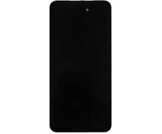 Dėklas LCD display + Touch Unit + Front Cover Samsung A175 Galaxy A17 4G Juodas (Service Pack)