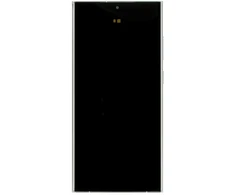 LCD ekranas + jutiklinis blokas + priekinis dangtelis „Samsung S918 Galaxy S23 Ultra Lime“ / „Sky Mėlyna“ (pakeitimų paketas)