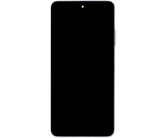 Dėklas LCD Ekranas + Touch Unit + Front Cover for Xiaomi Redmi Note 9 Pro 5G Juodas (Service Pack)
