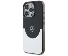 Mercedes MEHMP16X23HBIGK Apple iPhone 16 Pro Max 6.9" dėklas telefonui sidabro spalvos Doubel Layer BiColor MagSafe