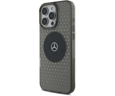Mercedes MB Case Star Pattern Apple iPhone 16 Pro - dėklas telefonui juodos spalvos