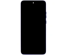 Dėklas „Motorola Edge 50 Neo“ skystųjų kristalų ekranas + jutiklinis blokas + mėlynas priekinis dangtelis (pakeitimų paketas)