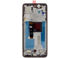 Motorola Edge 60 Neo LCD ekranas + jutiklinis blokas + priekinis dangtelis Poinciana (techninio aptarnavimo rinkinys)