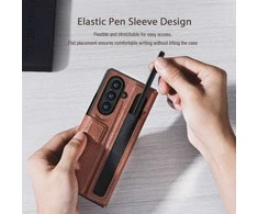 Nillkin Aoge dėklas skirtas Samsung Galaxy Z Fold 7 juodos spalvos