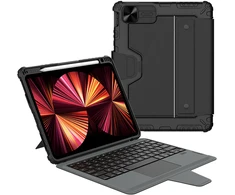 Dėklas Nillkin Bumper Combo Keyboard Case for iPad Air 4/5/10.9 2020/11 2024/2025/2026/Pro 11 2020/2021/2022 Juodas