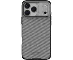 Nillkin CamShield PRO dėklas skirtas Apple iPhone 17 Pro Max skaidrus juodos spalvos