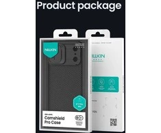 Nillkin CamShield PRO dėklas skirtas Apple iPhone 17 Pro Max juodos spalvos