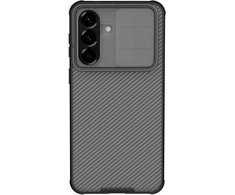 Nillkin CamShield PRO Hard dėklas skirtas Samsung Galaxy A57 skaidrus juodos spalvos