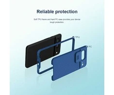 Nillkin CamShield PRO Hard Google Pixel 8 dėklas telefonui juodos spalvos