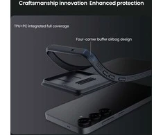 Nillkin CamShield PRO Hard Samsung Galaxy S25 dėklas telefonui juodos spalvos