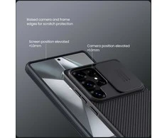 Nillkin CamShield PRO Hard Samsung Galaxy S25 Ultra dėklas telefonui juodos spalvos