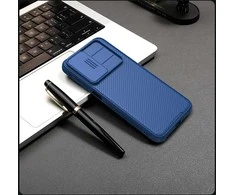 Nillkin CamShield PRO Hard Samsung Galaxy A26 5G dėklas telefonui mėlynos spalvos