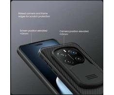 Nillkin CamShield PRO Hard Honor Magic7 Pro dėklas telefonui juodos spalvos