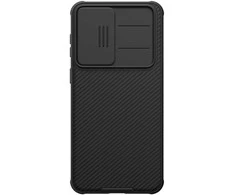 Nillkin CamShield PRO Hard dėklas skirtas Samsung Galaxy A57 juodos spalvos