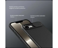 Nillkin CamShield Pro Apple iPhone 16e – dėklas telefonui mėlynos spalvos