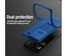 Xiaomi Redmi Note 13 Pro+ 5G Nillkin CamShield Pro dėklas telefonui juodos spalvos