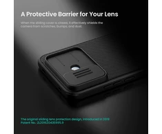 Nillkin CamShield PRO kietas dėklas, skirtas Xiaomi Redmi Note 17 Pro 5G, juodas