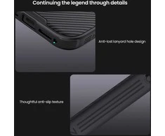 Nillkin CamShield PRO Magnetic Hard dėklas skirtas Apple iPhone 17 Pro juodos spalvos